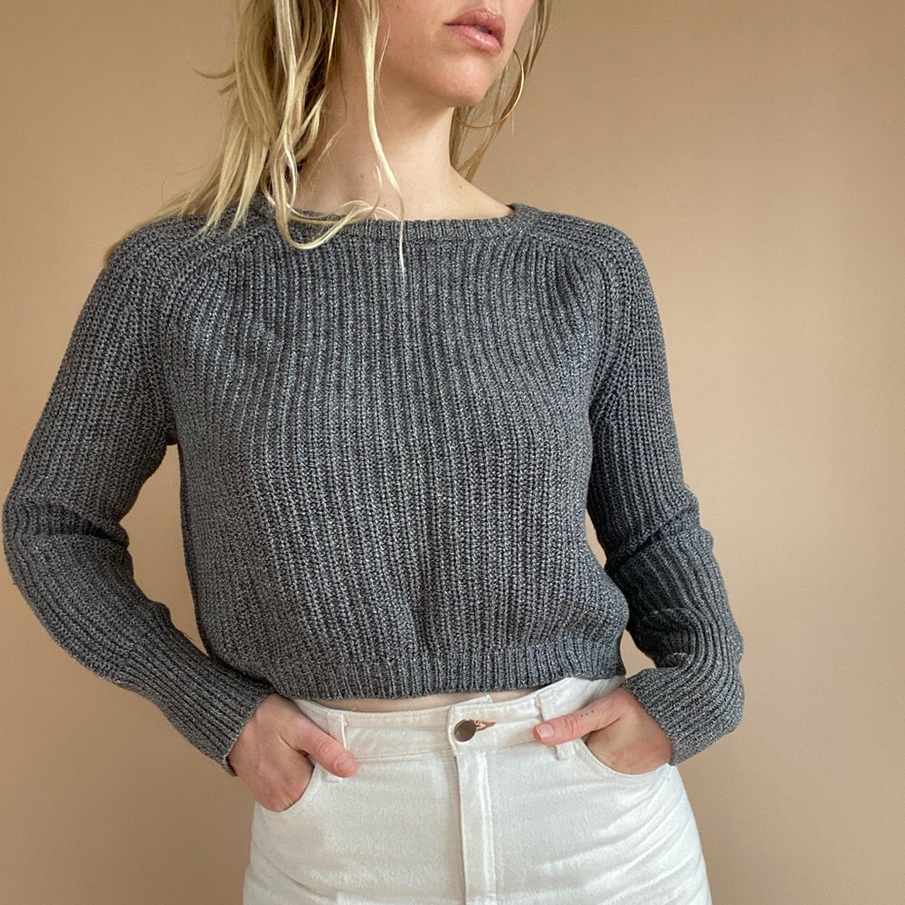 Heather Grey American Apparel Sweater